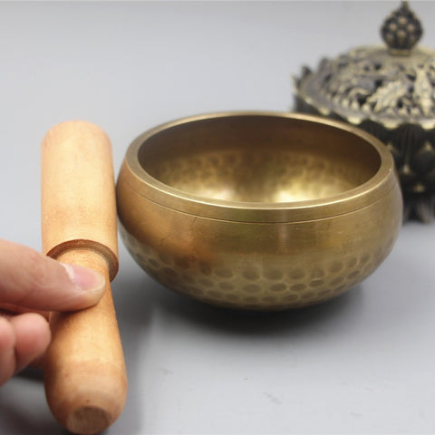 Nepal Handmade Copper Singing Bowl Buddha Sound Bowl Yoga Bowl Meditation Bowl Turning Sutra Bowl SPA Sound Therapy m3331267