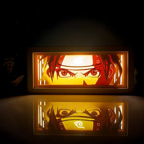NARUTO anime Uzumaki Naruto Paper Carving Lamp Photo Frame