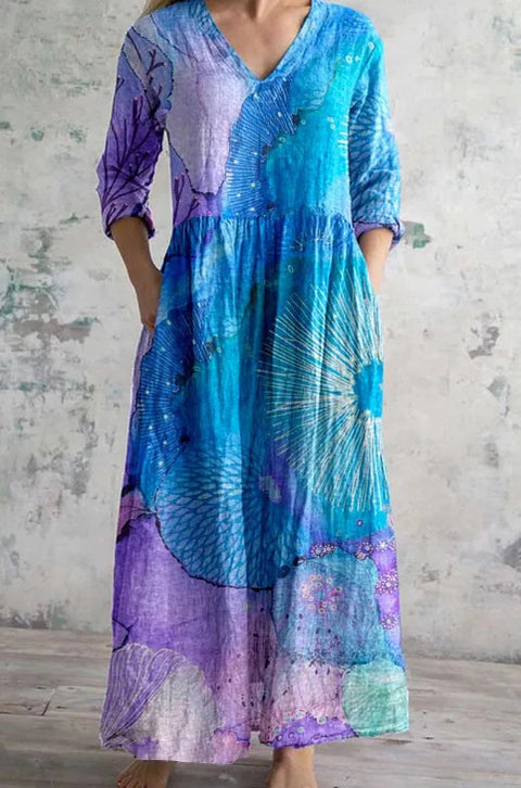 Loose dress women m301073