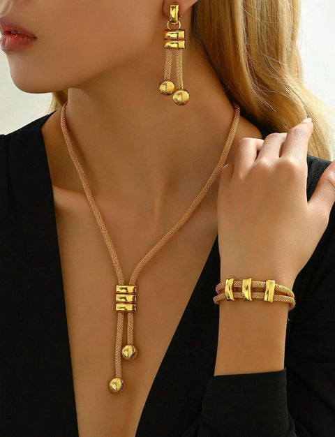 Ladies Dinner Party Set Necklace M3331195