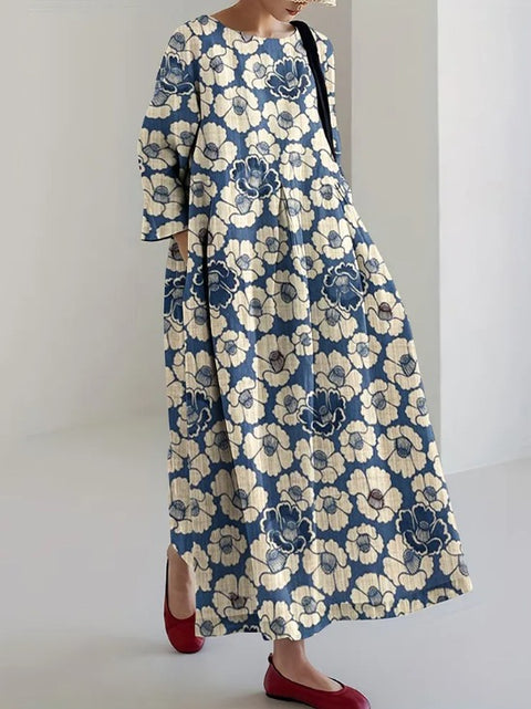 Crew neck sweet women's dress new dress m301069