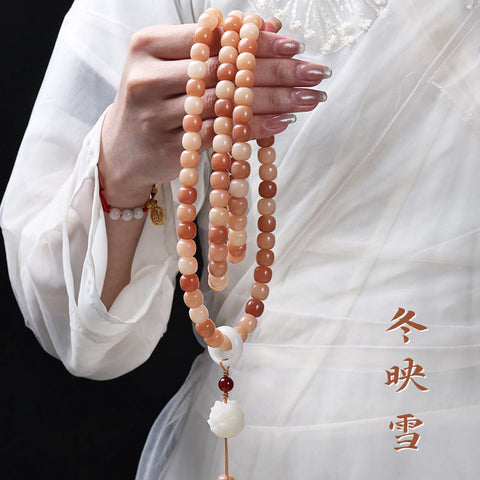 Dunhuang Wentian Bracelet 108 First-class National Treasure Bodhi Handheld Rosary Bead Buddha Bead Bracelet m3331307