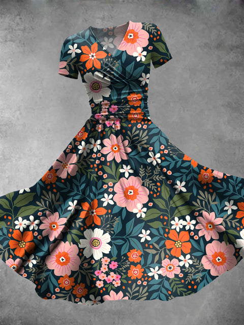 Temperament commuter casual and thin dress m302527