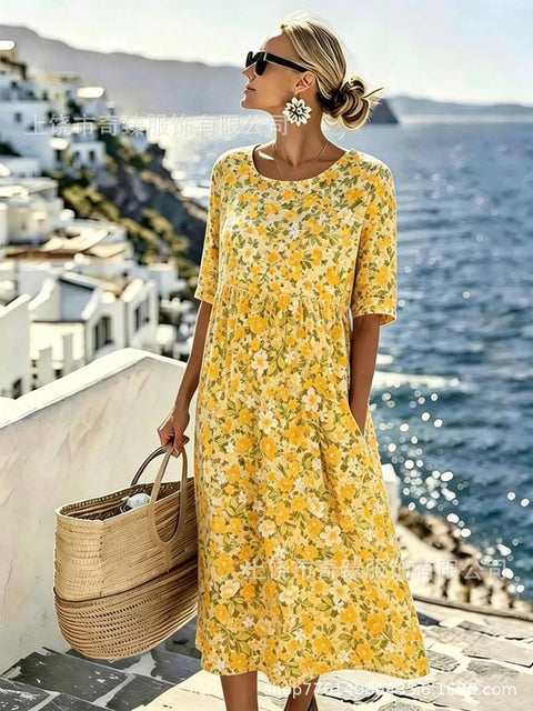 Short Sleeve Women's Loose Skirt Women's m303027