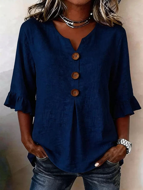 Digital printing sweet and cute T-shirt lace sleeve m302842