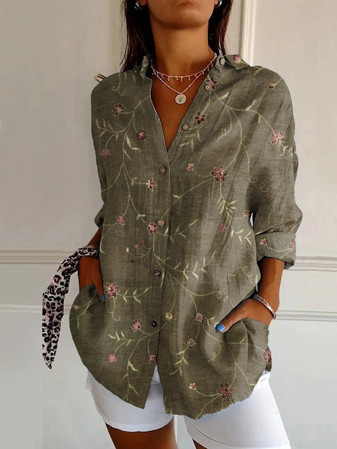 Long Sleeve Print 3D Floral Short Sleeve Pattern m301217