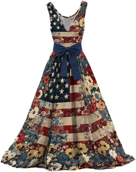 Women's trendy brand loose floral element casual dress m302384