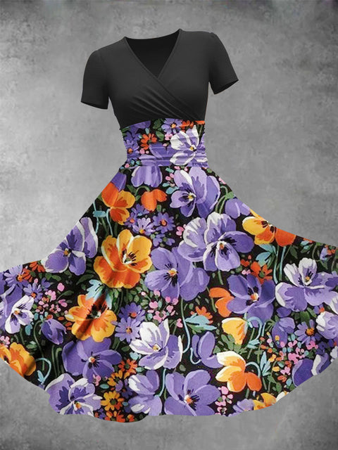 Temperament commuter casual and thin dress m302527