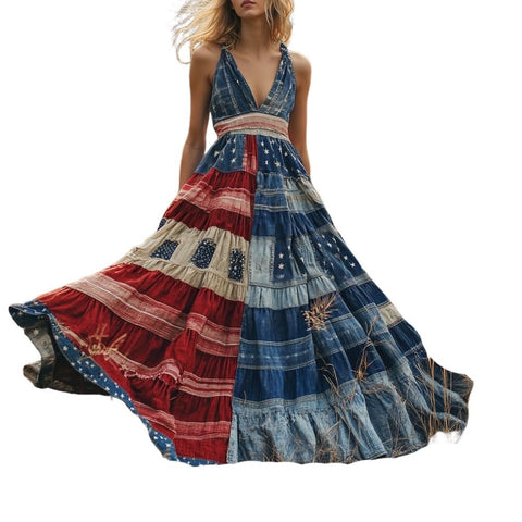 Women's trendy brand loose floral element casual dress m302384