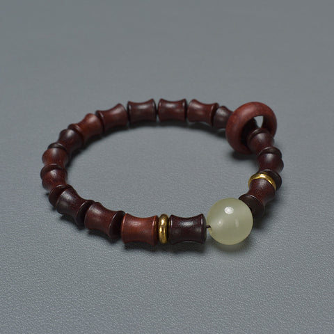 Eighteen-seed bracelet Duobao Bodhi red stone providence eighteen-son Buddha beads m3331279