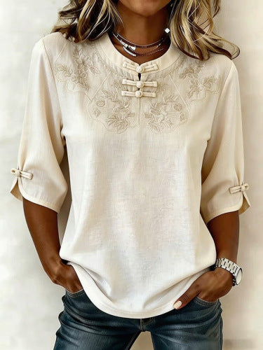 Women's floral print top m302985
