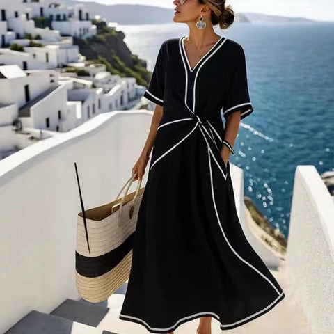 New Pomisian style temperament elegant dress m302459