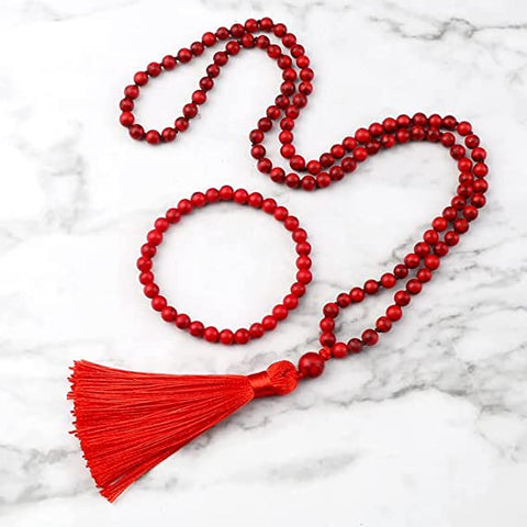 Black Gallstone Elastic Bracelet Skull Pendant Natural Turquoise Tiger Eye Tassel Crystal Volcanic Stone Beaded Bracelet m3331320