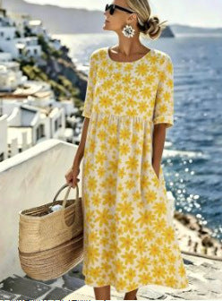 Short Sleeve Women's Loose Skirt Women's m303027