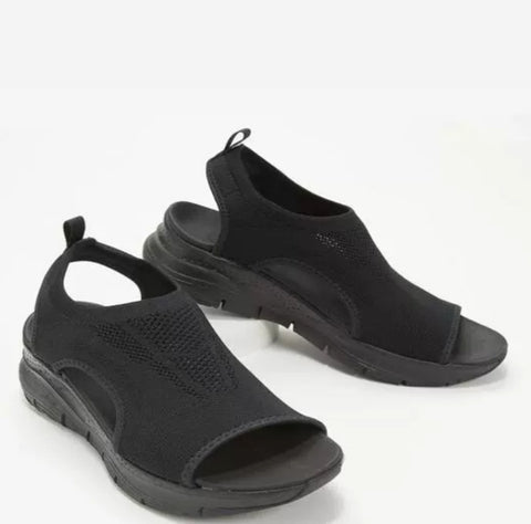 Summer Mesh Thick-soled Slip-On Fish Mouth Casual Sports Women's Shoes M3331069