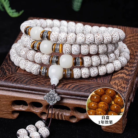 Original Ecological Star Moon Bodhi 108 First Moon High-density Wenwan Bracelet Men's and Women's Buddha Bead Necklace Couple Bracelet m3331311