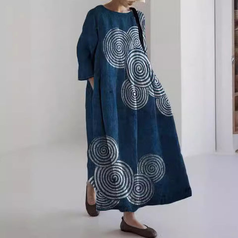 Crew neck sweet women's dress new dress m301069