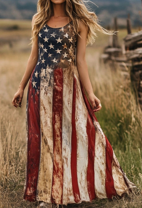 Women's trendy brand loose floral element casual dress m302384