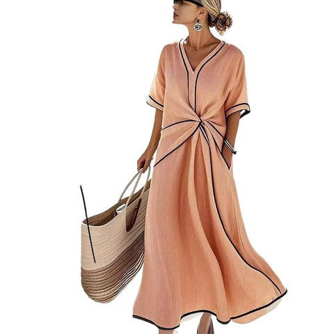 New Pomisian style temperament elegant dress m302459