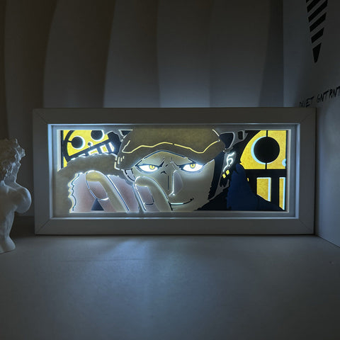 ONE PIECE Road Paper Carving Lamp Photo Frame