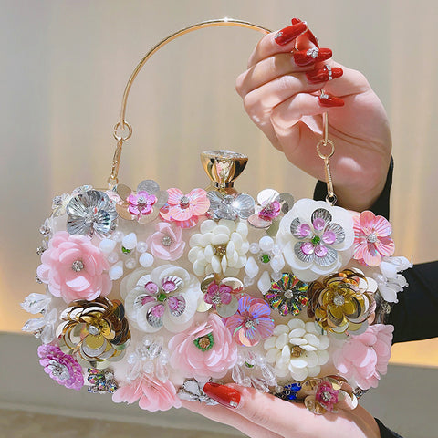 Handheld bag, temperament, banquet bag, flower bag, m3331036