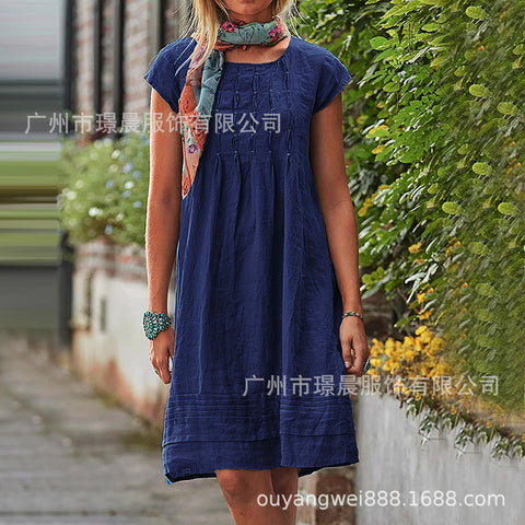 Women's clothing medium and long skirt, be careful and slim dress m302309