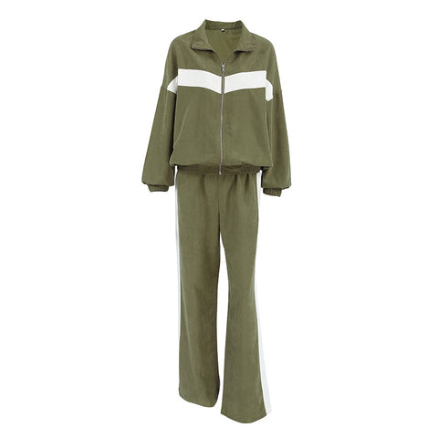 Autumn and winter fashion temperament commuter two-piece set female m301801