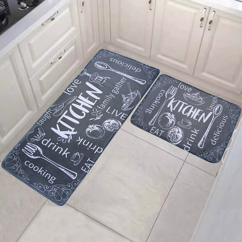 Kitchen Mat Vintage American 2 Piece Bench Foot M3331027