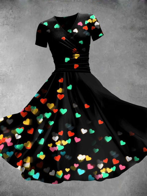 Temperament commuter casual and thin dress m302527