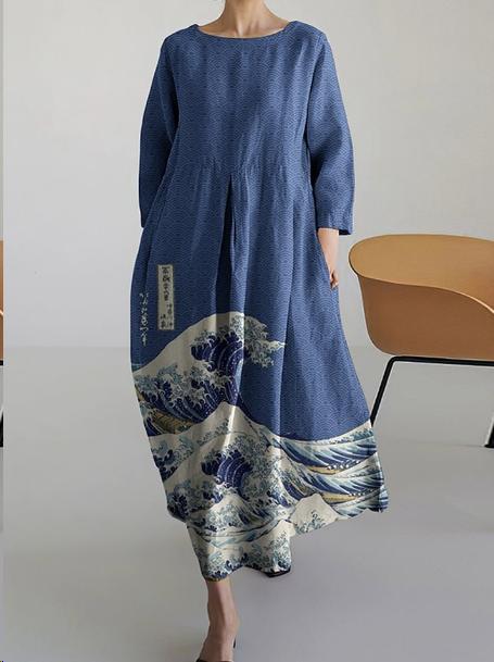 Crew neck sweet women's dress new dress m301069