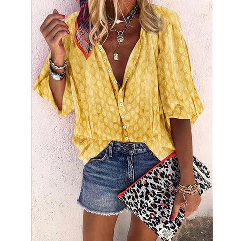 Summer long-sleeved shirt printing pattern printing 3D shirt m302464