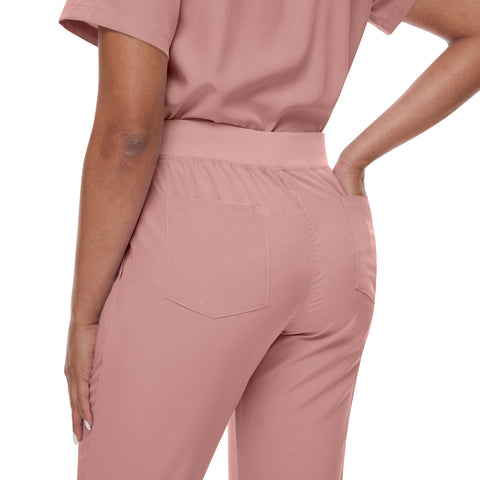 Short-sleeved hand washing clothes women's skin management nurse clothes m302819