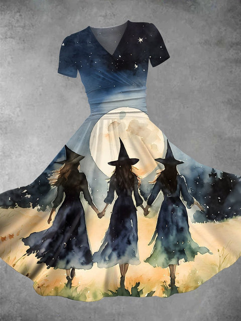 Temperament commuter casual and thin dress m302527