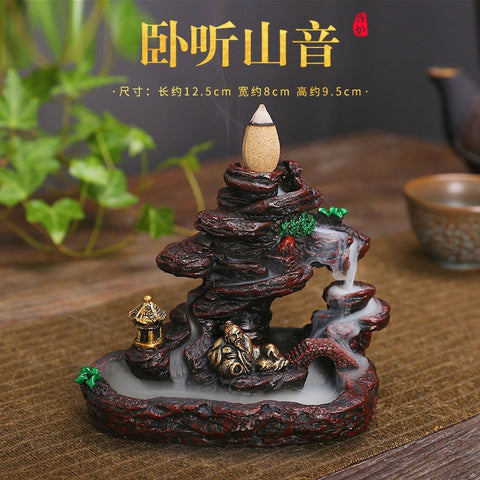 Backflow incense sandalwood agarwood view smoke aromatherapy m3331268