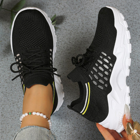 Summer women's shoes versatile fashion breathable sports net single shoes m302808