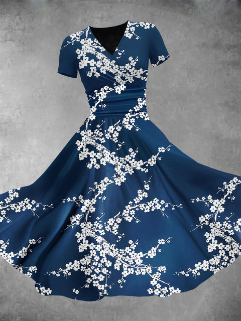 Temperament commuter casual and thin dress m302527