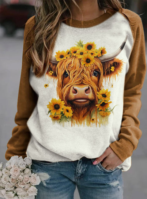 Shoulder long-sleeved women's sweater casual pullover m301750