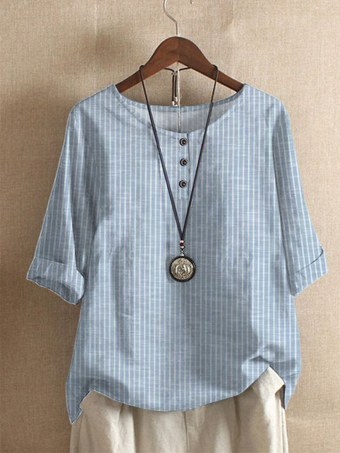 Women's loose fashion loose digital printing casual top m301541