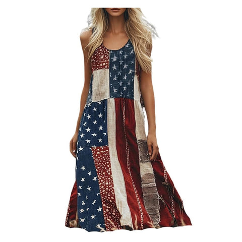 Women's trendy brand loose floral element casual dress m302384