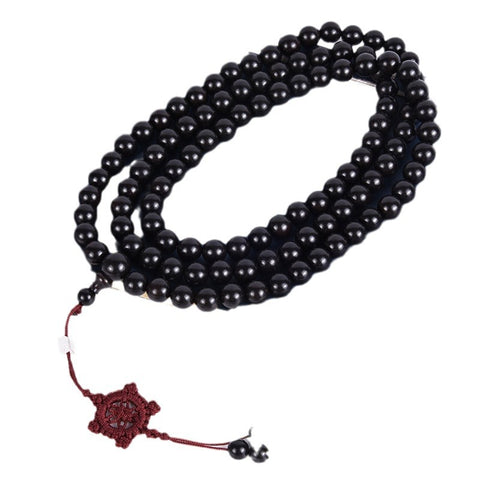 Ebony red sandalwood 108 beads bracelet wooden ebony bracelet m3331283