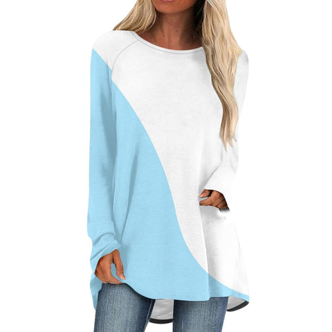 Ragged shoulder loose top new European and American sequins long sleeve m301617