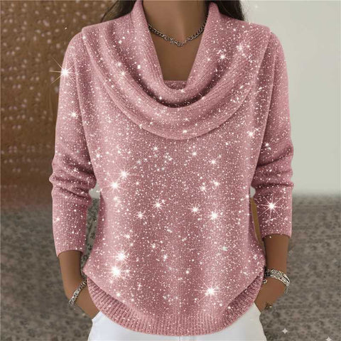 Autumn and winter new solid color long-sleeved top sweater m302155-1