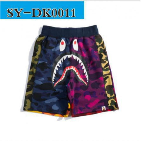 Digital printed men's and women's casual sports shorts m301551