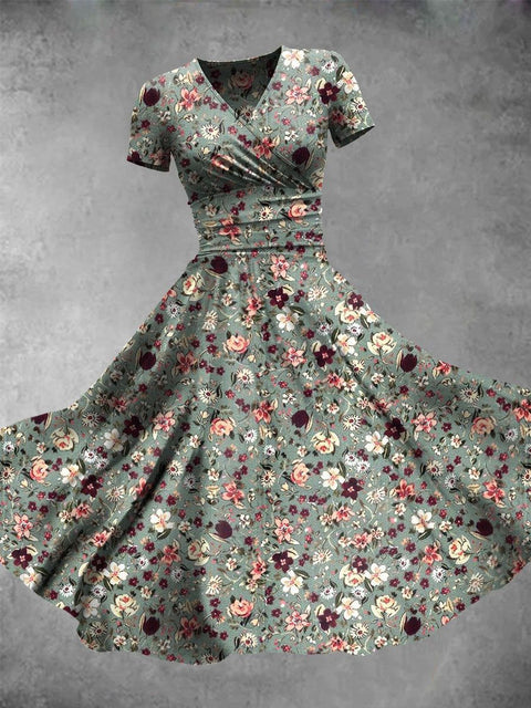 Temperament commuter casual and thin dress m302527