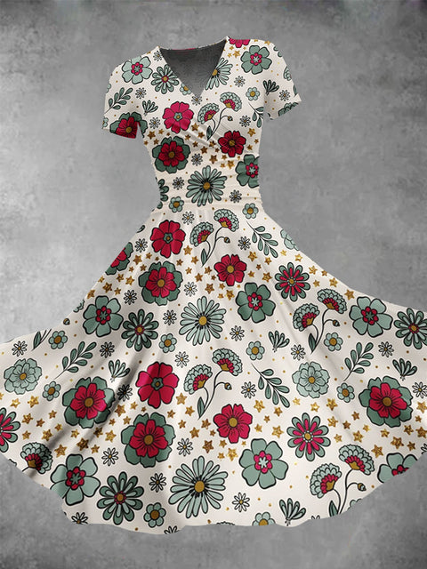 Temperament commuter casual and thin dress m302527