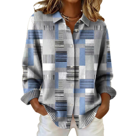 Wear a loose lazy wind soft waxy sweater jacket top m302191