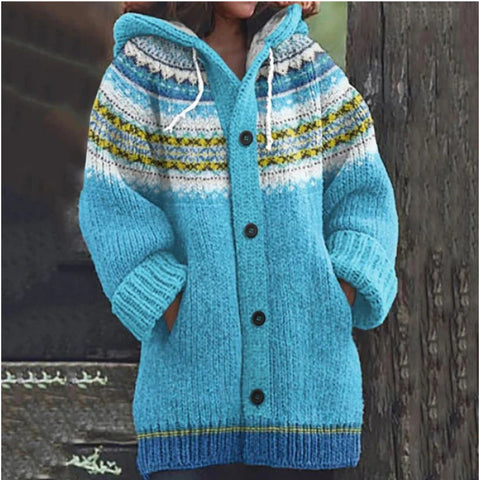 New Halloween Animal 3D Printed Casual Hooded Cloak Jacket m301664