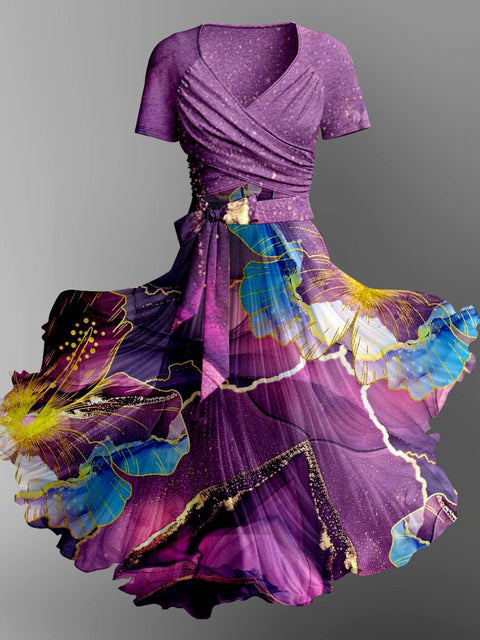 Temperament commuter casual and thin dress m302527