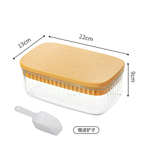 Press out the ice grid mold and send the silicone ice making box to the small ice shovel m3330613