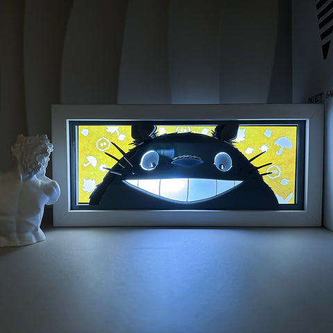 My Neighbor Totoro Paper Carving Lamp Photo Frame